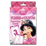 Disney Princess Numbers and Counting Learning Game Cards
