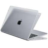 Soonjet対応 MacBook Air 13インチケース M5/M4/M3/M2 2026-2022年発売 モデルA3449/A3240/A3113/A2681 頑丈なプラスチック製ハードシェル保護ケース マットクリア