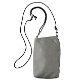 エレコム スマートポーチ スマホ ポーチ マルチポケット カードポケット 小銭 紙幣 キーホルダー ダスティグリーン P-CLSPB01GN