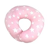 ESMERALDA(エスメラルダ) ドーナツ枕 日本製 ひとつひとつ手作り 赤ちゃん 頭の形が良くなる【まる型】 ギャラクシーピンク