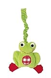 Kathe Kruse 4'' Stuffed Rattle, Frog Chopin [並行輸入品]