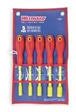 Westward 1YXN9 Insulated Nut Driver Set, SAE, 5 Pc by WestWard Tools