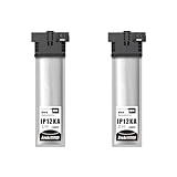 【pomme】 IP12KA ブラック 顔料 お得な2個セット エプソン対応 互換インクパック ISO14001/ISO9001認証工場 (IP12 IP12KA IP 12KA PX-M382F PX-S382 PXM382F PXS382 PX M382F PX S382)