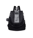 Spinas（スピナス）レディース ファーチャーム付き２WAY リュック ショルダー バッグ 背面 メイン収納で 盗難 防犯 防水 大容量 マザーズバッグ 通勤 通学 旅行 A4サイズ iPad 対応