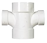 Tee DBL San PVC 3 x 3 x 2 x 2 " by Charlotte mfrpartno pvc004291200ha