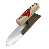 SHIBASHO カネフ 本焼 仕上鏝 165mm 左官用 1個 HONYAKISHIAGEGOTE165