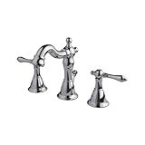 Ultra洗面uf55210従来コレクション2ハンドル広範囲浴室シンク蛇口、クロム