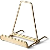 村上美術 amabro DISPLAY STAND ゴールド Mサイズ ディスプレイスタンド 高級 真鍮 BRASS タブレット フォトフレーム レコード ディスプレイ什器 多用途