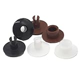 8ミリ厚 白 シロ 10個セット 12ミリ頭径 プラスチックカシメ プラスチックリベット 手で留められるカシメ リベット 日本製 U00100-08 首輪金具 リード金具