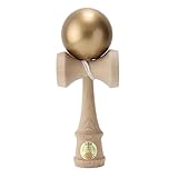 ラングスジャパン 山形工房(Yamagata Koubou) 競技用けん玉「大空」(日本けん玉協会認定) プレミアム ゴールド Gold