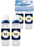 Michigan Wolverines Baby Bottles - 2 Pack by Baby Fanatic [並行輸入品]