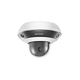 防犯カメラ PTZ 屋内 パノラマ 243万画素 microSDカード対応 DS-2PT3326IZ-DE3 ドーム型 レンズサイズ2.8mm～12mm