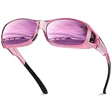 [DUCO] メガネの上から掛けられる オーバーサングラス めがね さんぐらす 偏光レンズ UV400 紫外線カット サングラス メンズ レディース兼用 8953