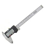 niceeshop(TM) 6インチ150ミリメートル電子デジタルノギスバーニアゲージ大型液晶画面のマイクロツール(シルバー)