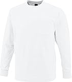 CUC 長袖Tシャツ 白 3Lサイズ 1401