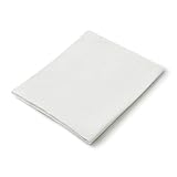 Cadeau屋 リネン バスタオル ツイル ホワイト 70×120cm コンパクト 麻