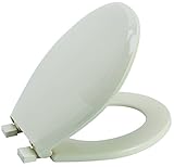 Premier Faucet 283031 Slow-Close, Round Plastic Toilet Seat, Bone [並行輸入品]