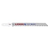 Lenox Tools 20311BT320SC T-Shank Bi-Metal Fine Scrolling Jig Saw Blade, 3-1/4-Inch x 3/16-Inch x 20 