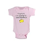Pink That's It, I'm Going to Grandmas!幼児用ワンピースボディスーツ