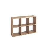 連結できるラック　　ナチュラル　Ａ（６マス）