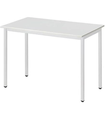 Amazon | TROTTEN トロッテン デスク - ホワイト/チャコール 160x80 cm