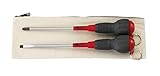 エスコ 2本組+-150mmグリップドライバーセット EA557AY-40