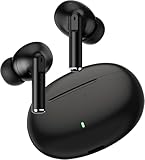 イヤホン Bluetooth ワイヤレスイヤホン 2025最新ブルートゥースイヤホン EDR+Bluetooth5.4搭載 カルナ型 イヤホン 自動ペアリング 接続瞬時 ハンズフリー通話 マイク内蔵 タッチ操作 コンパクト/テレワーク/通勤/通学/WEB会議 (02black)