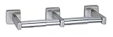 Bobrick 6867 Stainless Steel Surface-Mounted Toilet Tissue Dispenser, Satin Finish, 12-1/2 Width x 2