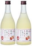 アルプス 信州りんごフルーツワイン [ NV 白ワイン 甘口 日本 500ml 2本]