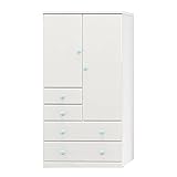 アルファタカバ 生まれて来てくれたアナタに最初にプレゼントしたいベビータンス ツマミチョイスシリーズ アリオ80cmベビーダンス(パステルブルー)