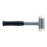 ハルダー (HALDER) ショックレス 無反動 スーパークラフト ハンマー スティール製 ハンドル ナイロン (白) 径50 3377.050