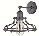 Maxim Lighting 25064BZ/BUI One Light Wall Lantern Bronze [並行輸入品]