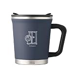 thermo mug(サーモマグ) I'M DORAEMON(アイム ドラえもん) フタ付きステンレスマグカップ/ダブルマグ 300ml ネイビー どこでもドア IDDM18NV
