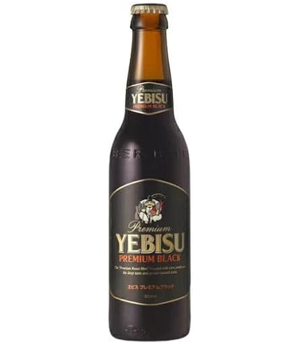 Amazon.co.jp: *404 サッポロ ヱビス ザ ブラック 瓶 334ml×30本