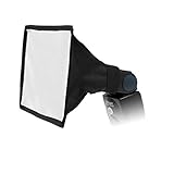 Fotodiox 6インチx9インチ ソフトボックス フラッシュ スピードライト ニコン SB-600 SB-700 SB-800 SB-900 SB-910 キャノン スピードライト 380EX 430EX II 550EX 580EX II 600EX-RT Vivitar フラッシュ サンパック ニッシン シグマ ソニー ペンタックス オリンパス パナソニック ルミックス フラッシュ用