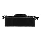Anpro Baby Stroller Organiser Bag with 2 Drink Holders & 1 Large Zippered Pouch, Black by Anpro