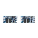 個 2S 10A 7.4V 18650 リチウム充電器保護ボード BMS PCM モジュール用バラン付き