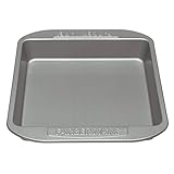 Farberware Nonstick Bakeware 9-Inch Square Cake Pan, Gray by Farberware