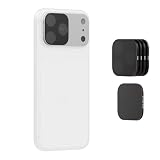 SmallRig iPhone 17 Pro用 スクエアNDフィルター＆ブラックミストフィルターキット、マグネット式レンズフィルター（ベースマウント付き）、ブラックミスト拡散フィルター（1/4インチ/ND2/ND4/ND8/ND16/ND32）、6枚セット、シルバー - 6074