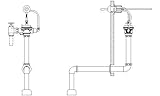 デルタ83t341 – 1 1 – 1 / 2 "トップスパッドFree Standing Prison水クローゼットフラッシュバルブwith工場セット1、 83T341-1 1