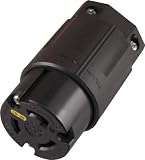 アメリカン電機 引掛形 ナイロンコネクタボディ 接地2P20A250V 3224NL6