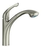 Hansgrohe 04076860 Allegro E Single Hole Kitchen Faucet, Steel Optik [並行輸入品]