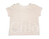 (クロエ)Chloe ベビー服 Tシャツ ボーダー ピンク×ホワイト 3ヵ月 [並行輸入品]