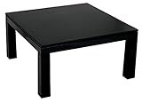 ZEPEAL カジュアルコタツ(75×75cm) フラットヒーター 『節電&amp;足元ひろびろ! 』 ブラック DK-K757CH-BK