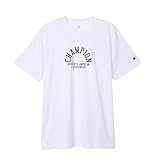 [チャンピオン] 半袖Tシャツ 半袖 丸首 速乾 高通気 抗菌防臭 グラフィックロゴプリント ショートスリーブTシャツ バスケットボール C3-BB318 メンズ ホワイト