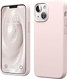 【elago】 iPhone13 mini 対応 ケース 耐 衝撃 薄型 シリコン スマホケース 衝撃吸収 スリム 薄い シリコンケース カバー 耐衝撃 スマホカバー シンプル 携帯ケース [ Apple iPhone13mini / iPhone 13 ミニ アイフォン 13mini 対応 ] SILICONE CASE ラブリーピンク