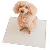 INULABO (イヌラボ) シリコントイレ 犬 トイレ トイレトレー シリコン トイレ シリコンマット 薄型 しつけ用 多頭飼い 薄いトイレ トイレトレーニング おしゃれ (レギュラー (54*40cm))モダングレー