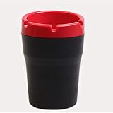 CXQ シンプルな難燃性車両灰皿創造的なファッションパーソナリティー新しいスタイル (Color : Red)