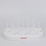 amzmonnsuta　赤ちゃん　新生児　牛乳びん　乾燥ラック　9ボトル用