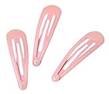 COMVIP 子供用 ヘアピン ヘアアクセサリー クリップ おしゃれ 前髪留め 髪飾り パッチン ベビー 12個セット 前髪クリップ ピンク